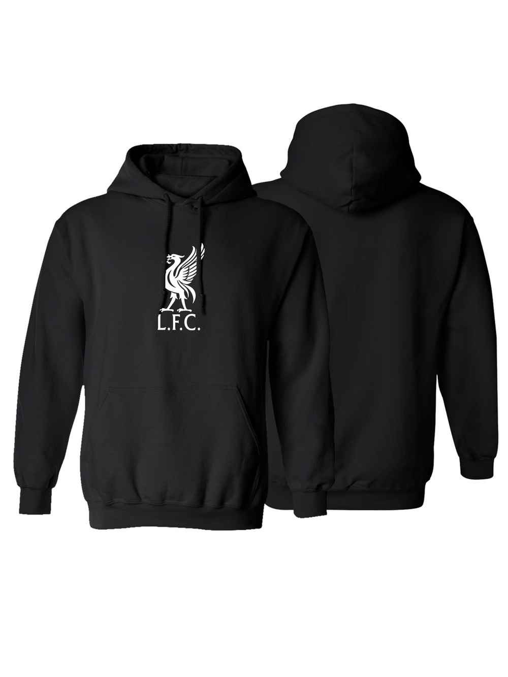 Men’s Liverpool Pullover Hoodie Black